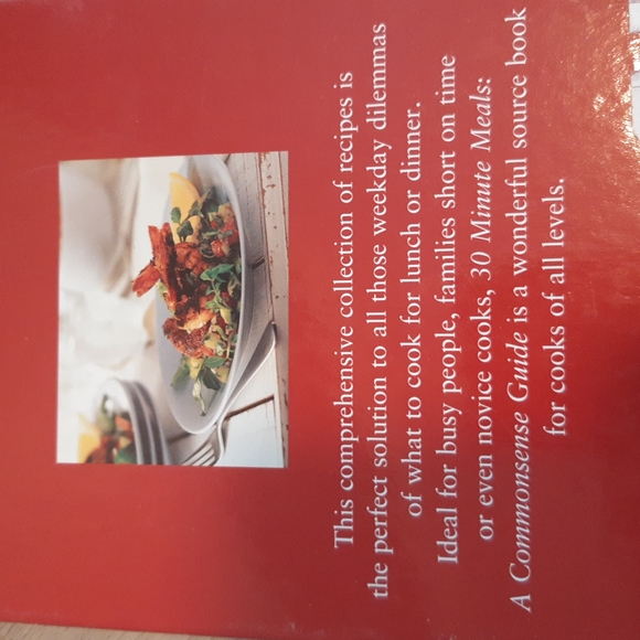 💫3/$18!💫 30 Minute Meals Hardcover Cookbook - Picture 2 of 8